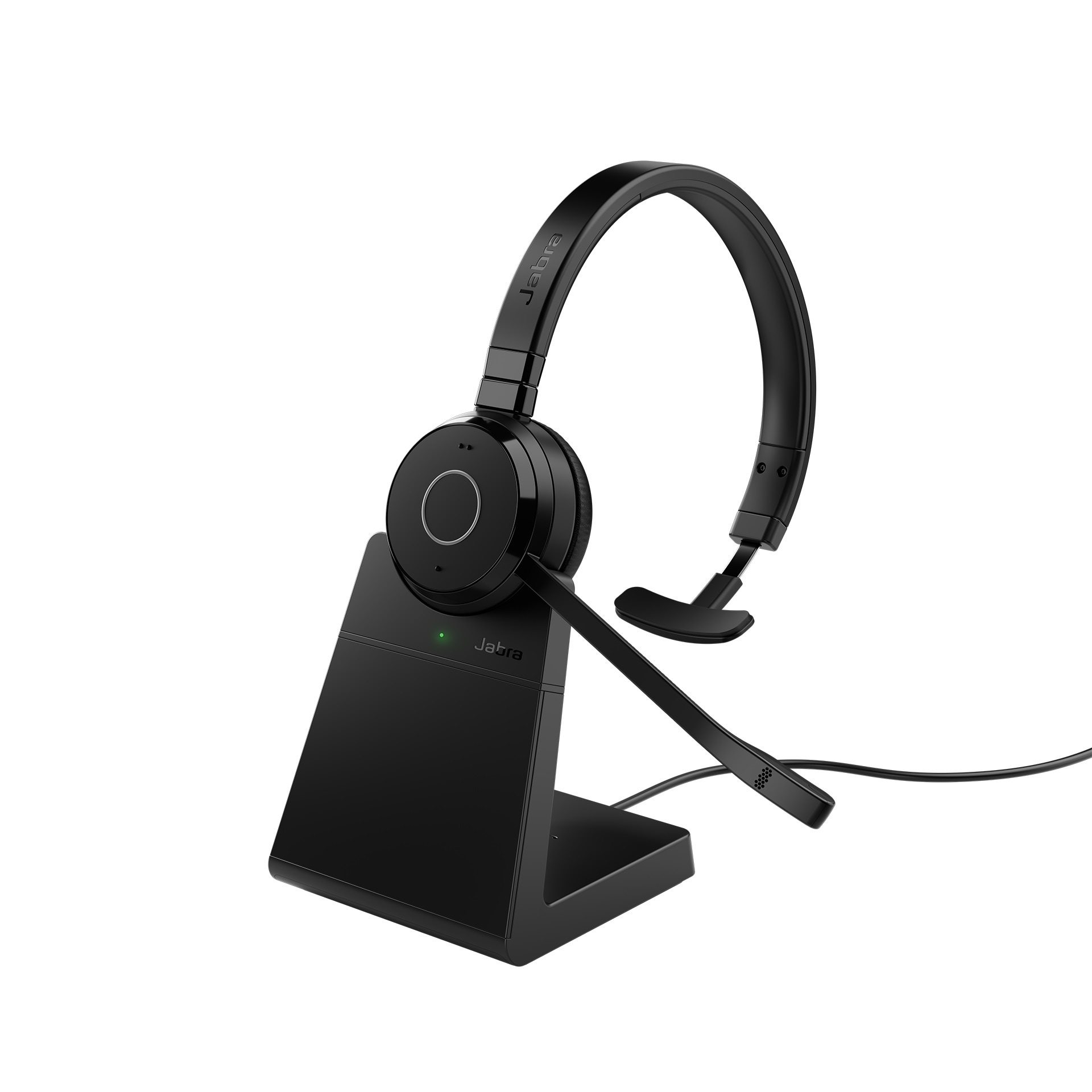 Jabra Evolve 65 TE UC Mono USB-A inkl. opladningsholder