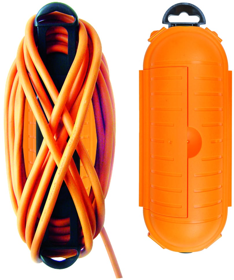 Brennenstuhl Safe-Box BIG IP 44, beskyttelse af kabeltilslutning, gul