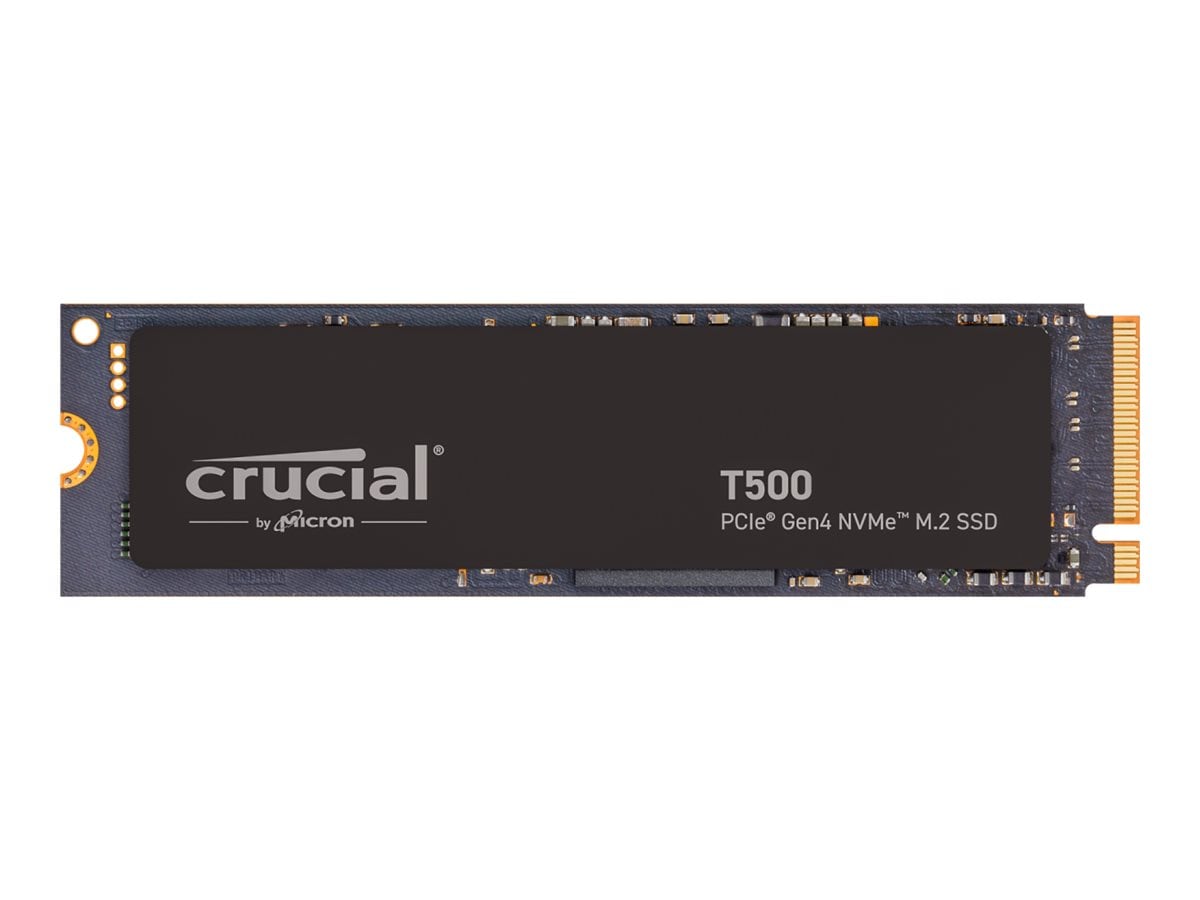 Micron Crucial T500 - SSD - 1 TB - intern - PCIe 4.0 (NVMe)