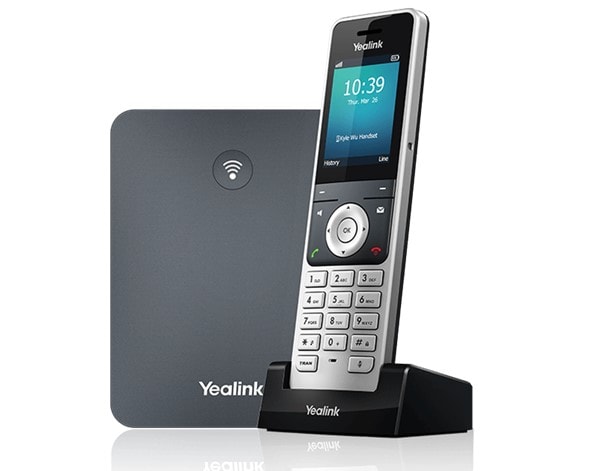 Yealink W76P DECT-system (W70 base W56H håndsæt)