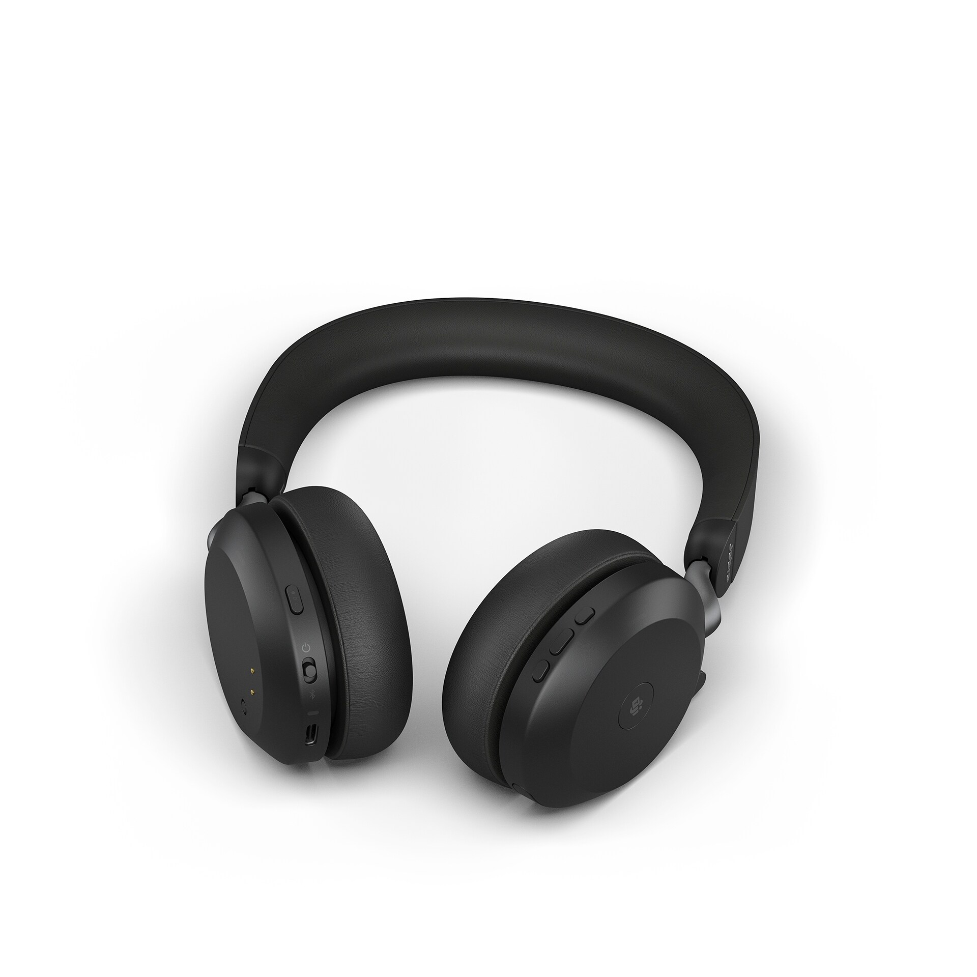 Jabra Evolve2 75 MS Stereo USB-A sort med ladestation