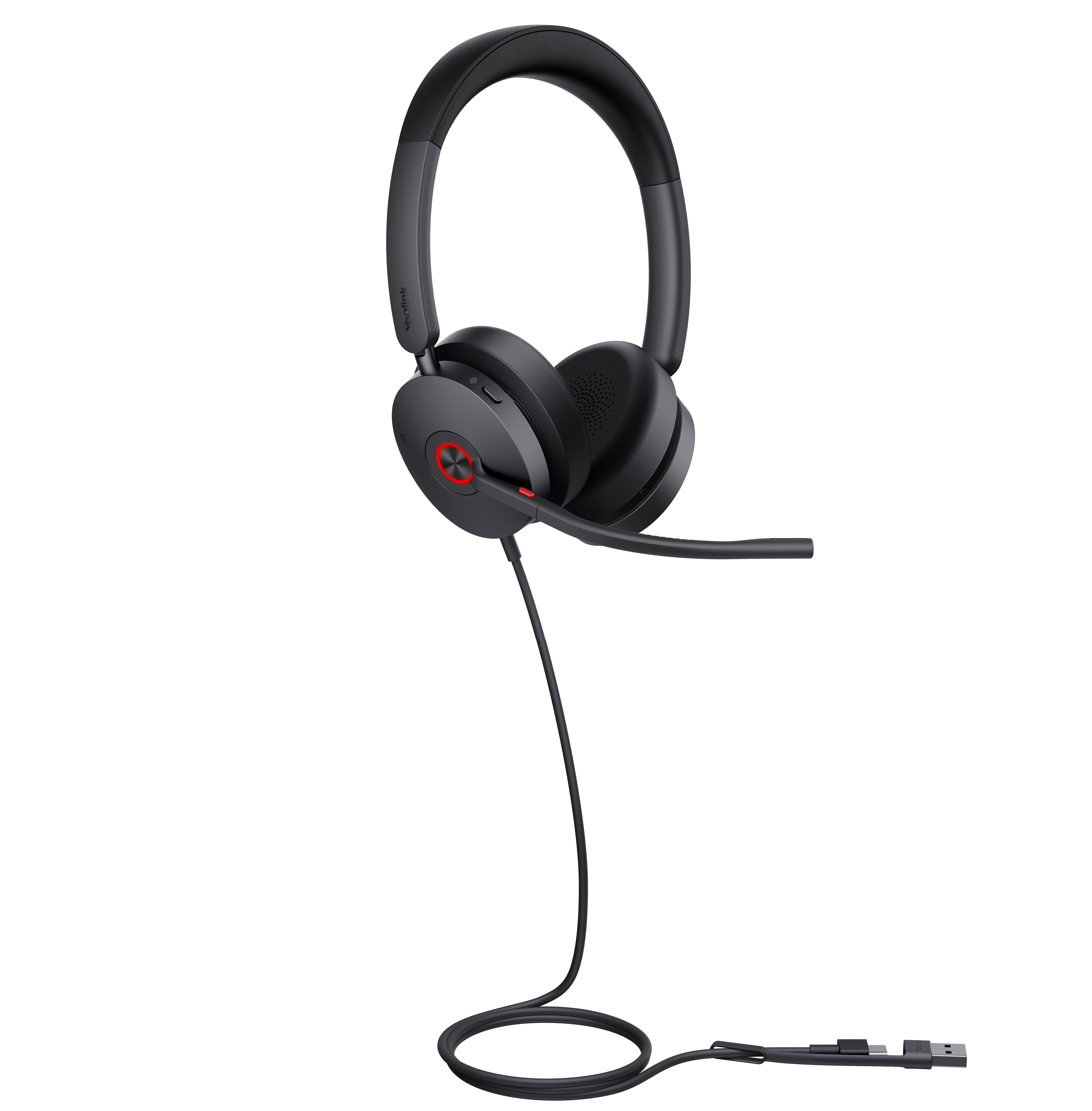 Yealink UH48 Dual Teams, USB-C til A-headset