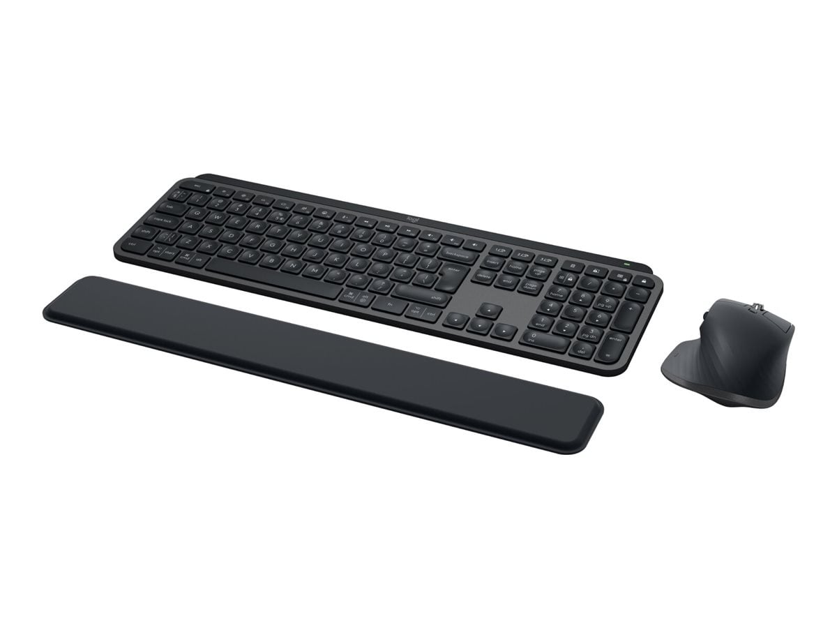 Logitech MX Keys S Combo - Tastatur- og musesæt - grafit