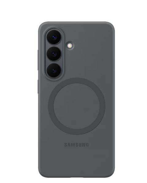 Samsung Silikone Magnet Etui til Galaxy S26, sort