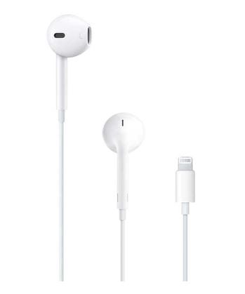 Apple EarPods med fjernbetjening og mikrofon (Lightning-stik)