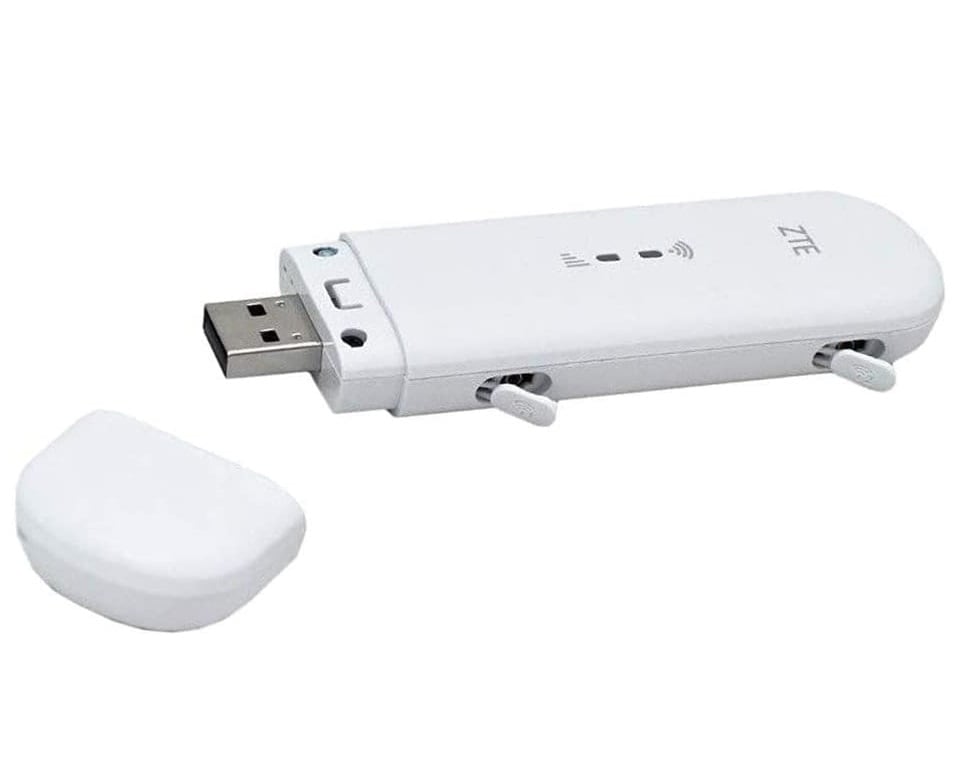 ZTE MF79U USB Surf Stick 4G LTE op til 150 Mbit/s, hvid