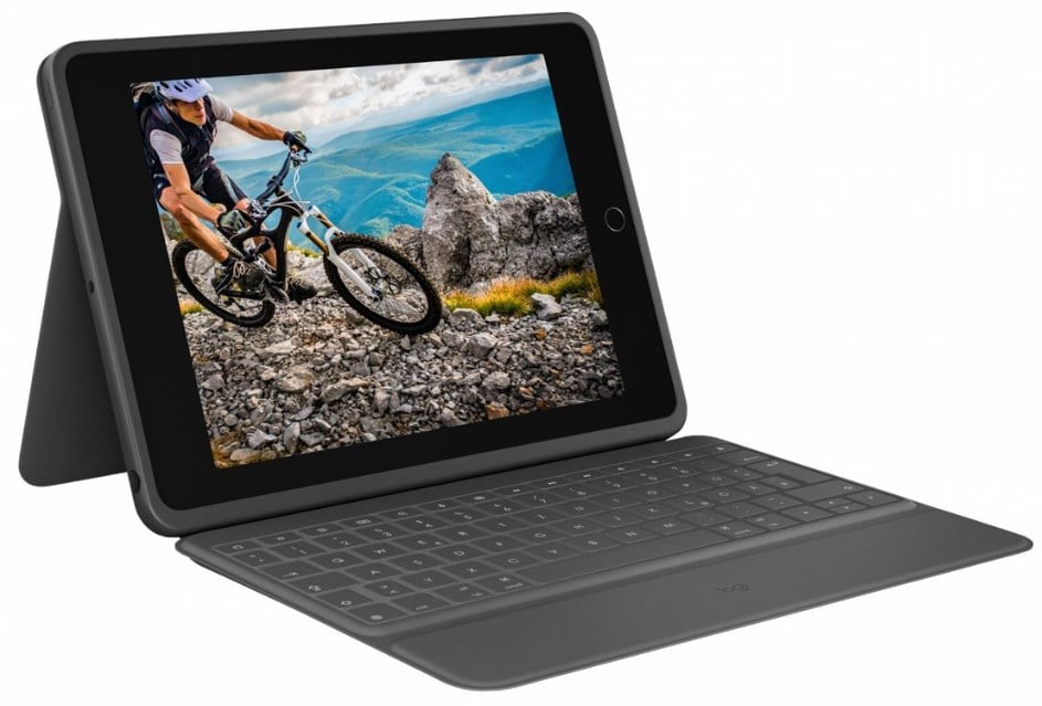 "Logitech Robust Folio Keyboard Case til iPad 10,9"" (10. generation & A16) - grafit"