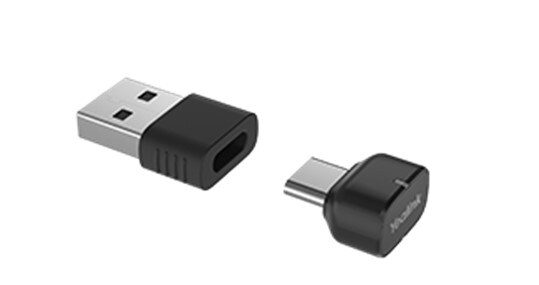 Yealink BH76 Plus UC USB-C til A, Bluetooth-headset