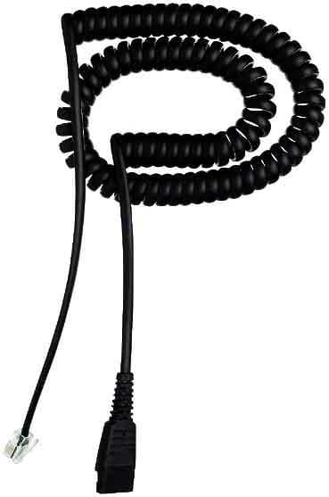 Jabra Forbindelseskabel QD til RJ10, spiral, 0,5-2 m