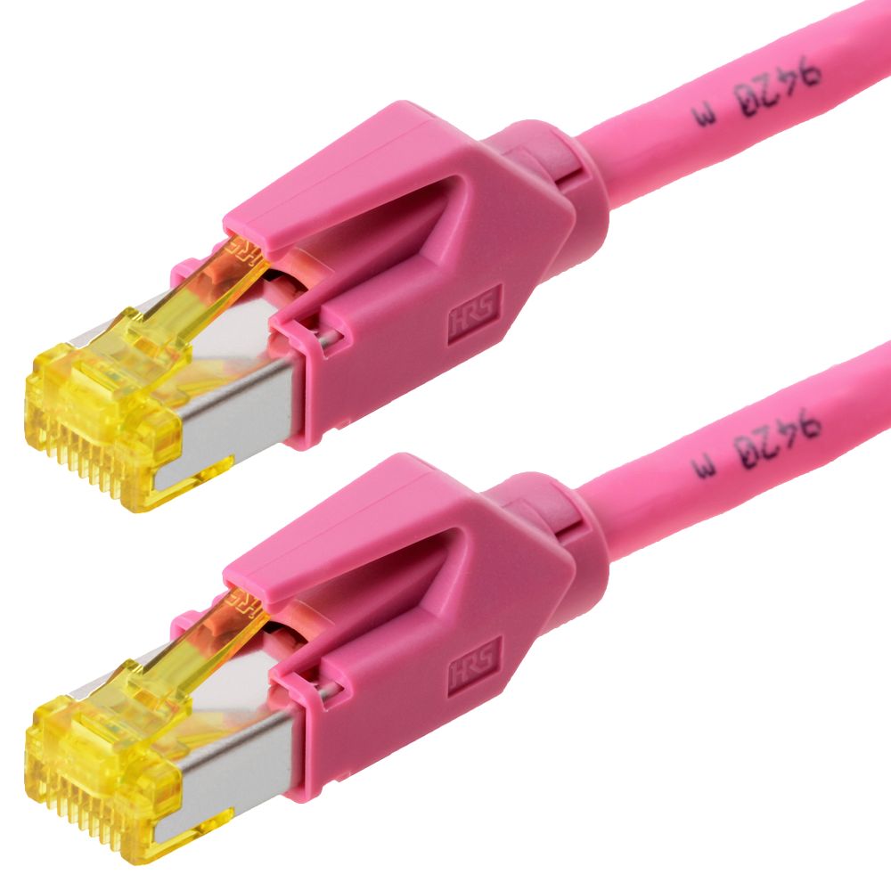 Draka patchkabel S/FTP Cat 6a HQ TM31 (ISO/IEC) magenta 3,0 m