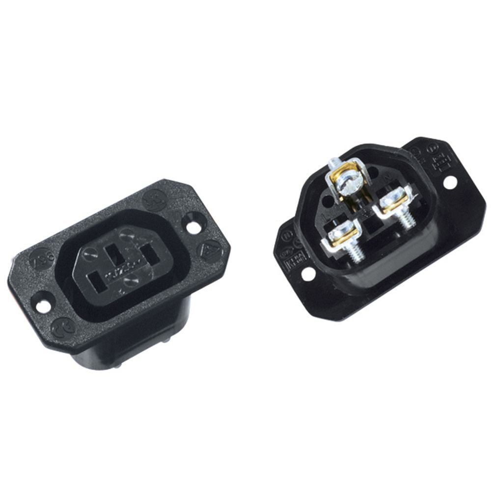 Bachmann 70C stikkontakt sort