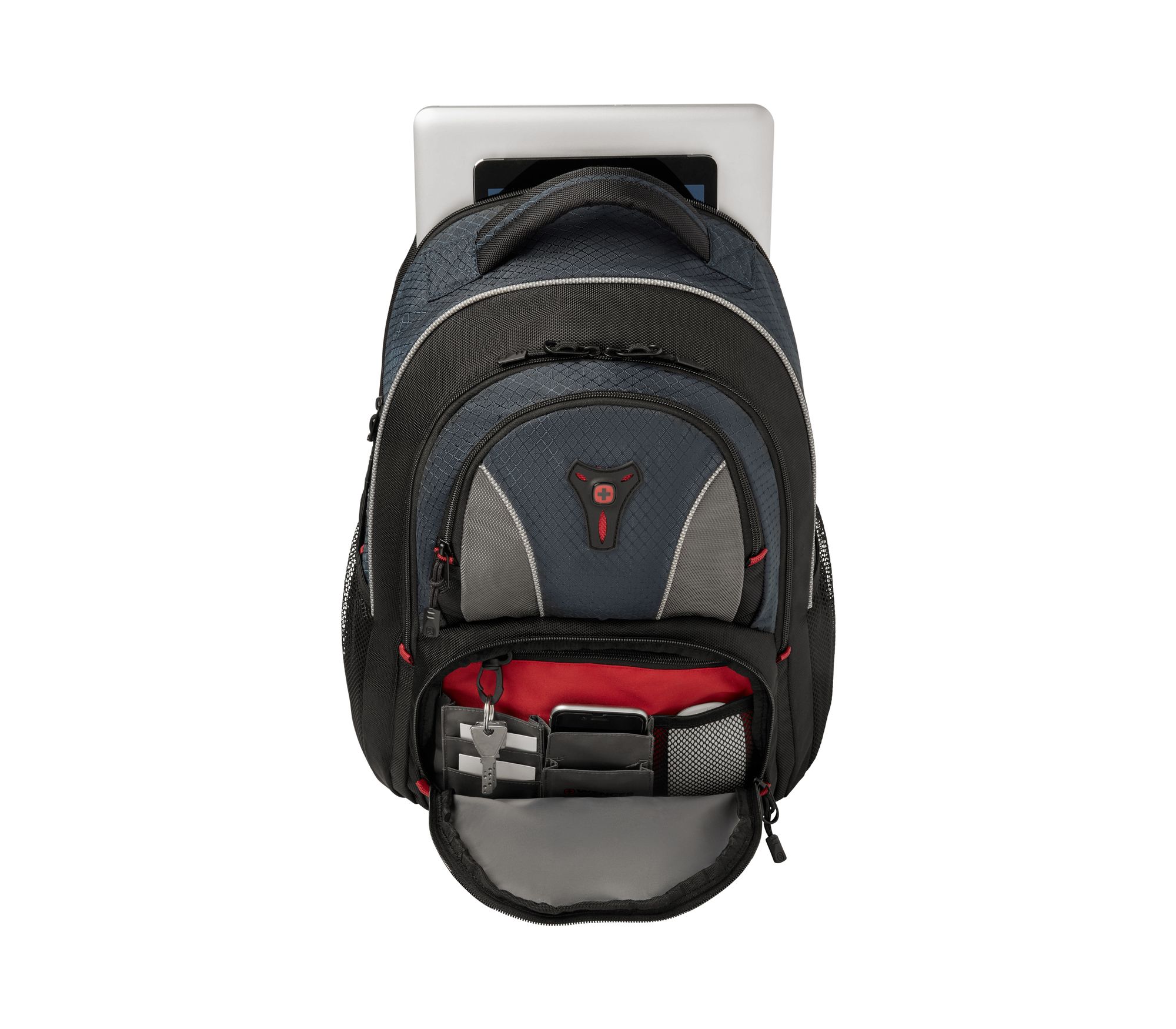 Wenger Cobalt 16-tommer laptop-rygsæk med Triple Protect-beskyttelse – blå