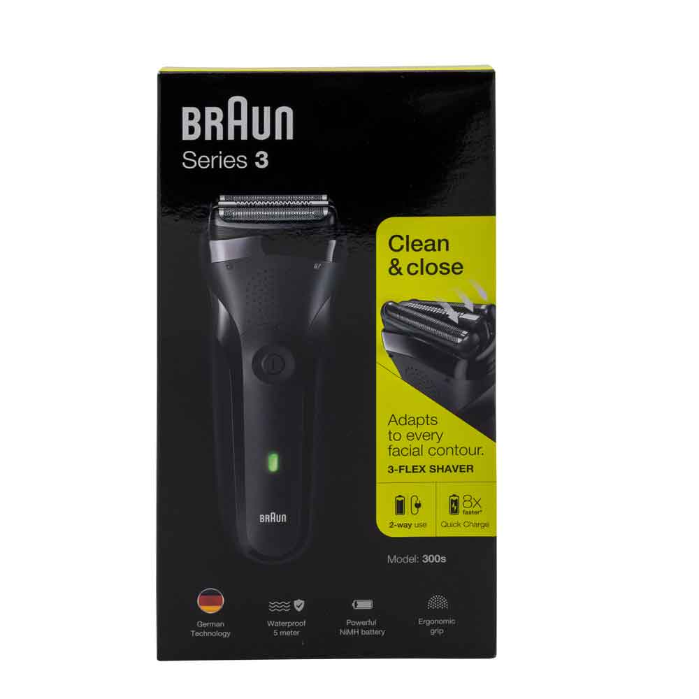 Braun Serie 3 - 300s, tør barbermaskine
