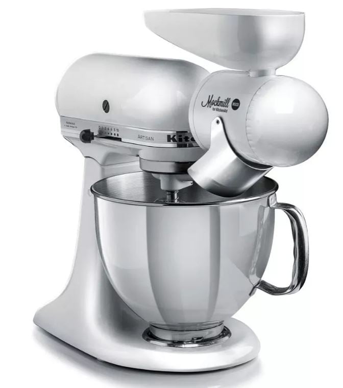 Mockmill 001 Kornmølleudstyr til KitchenAid med keramik