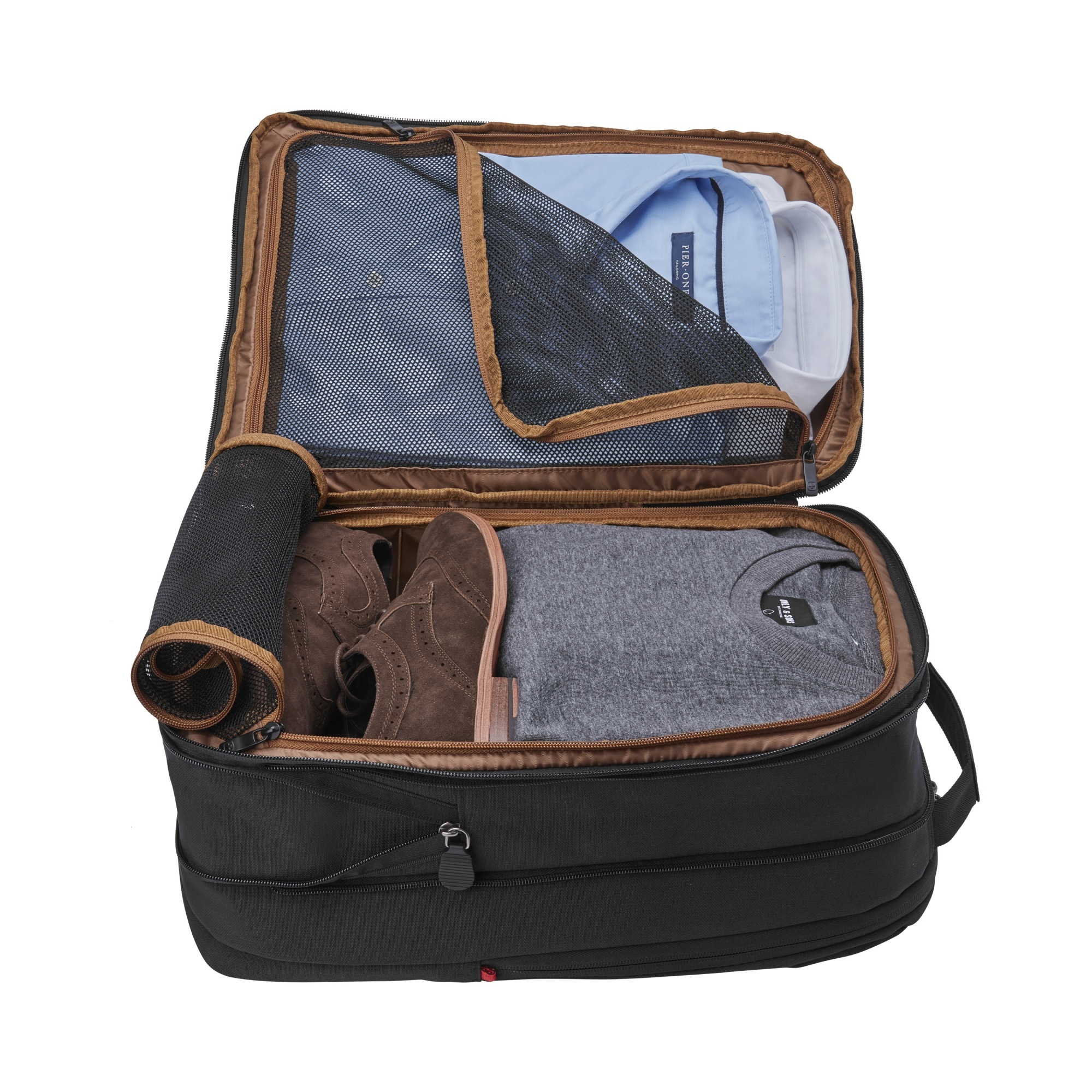 Wenger City Traveler 16-tommer rygsæk til håndbagage med lomme til tablet – sort