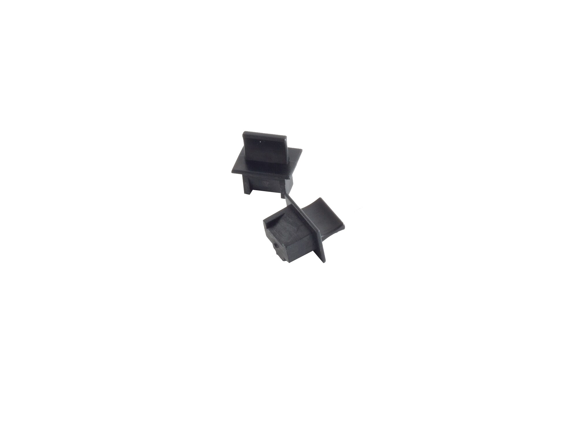 RJ45-støvdæksel/afblændingsstik PU 100, sort