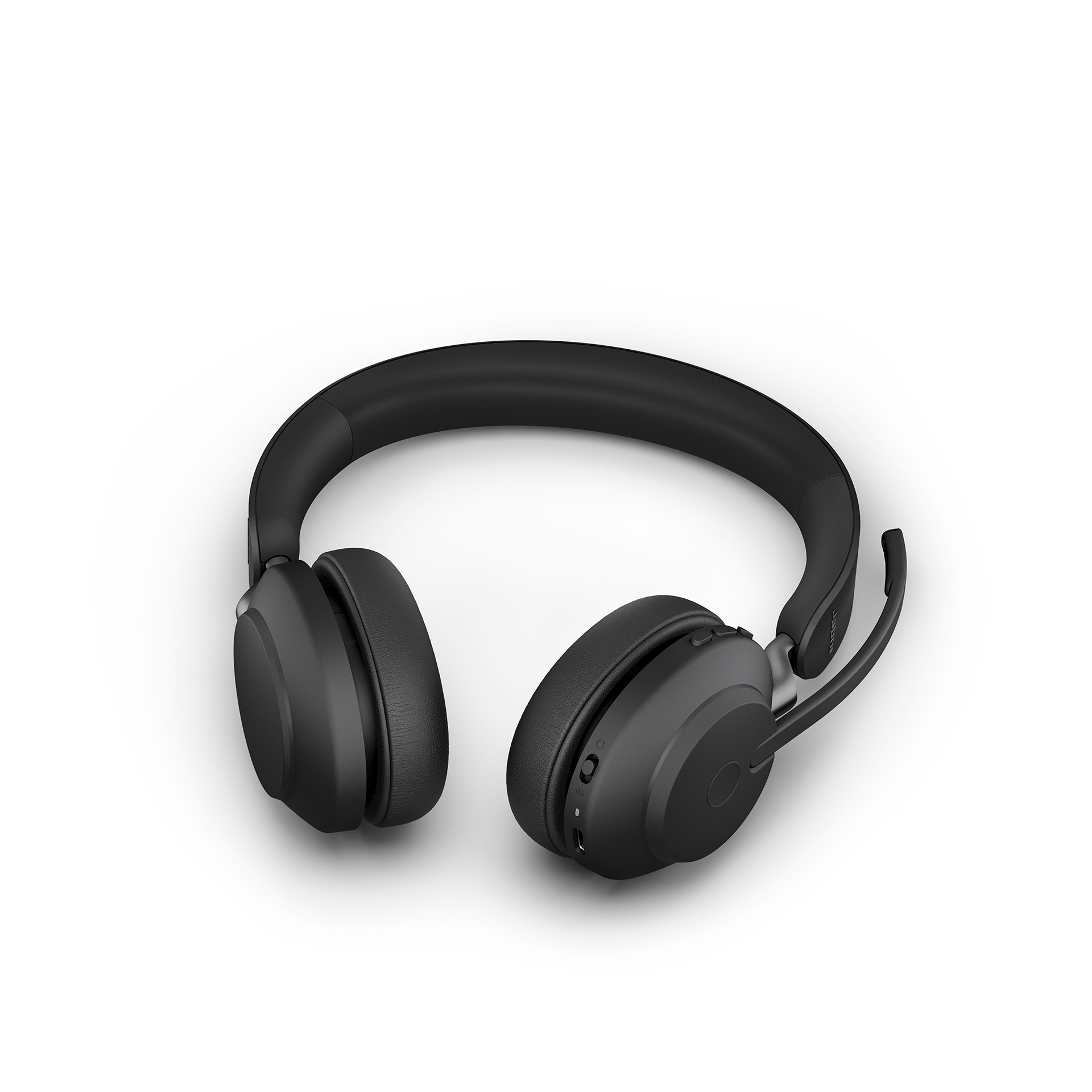 Jabra Evolve2 65 UC Stereo USB-C sort med ladestation