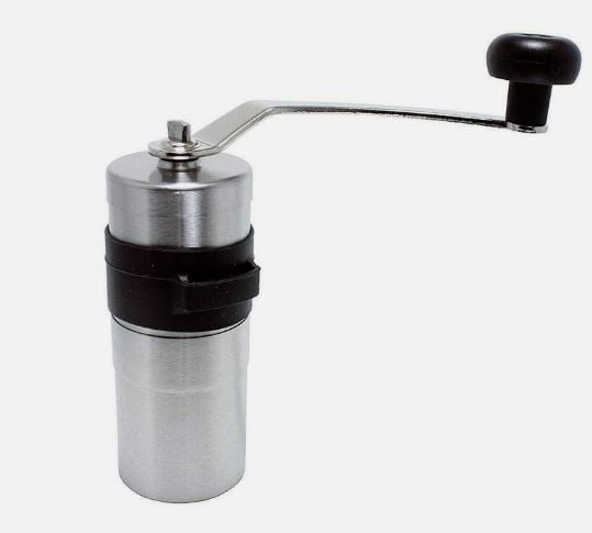 Porlex Mini 2-hånds kaffekværn i rustfrit stål med keramisk kværn