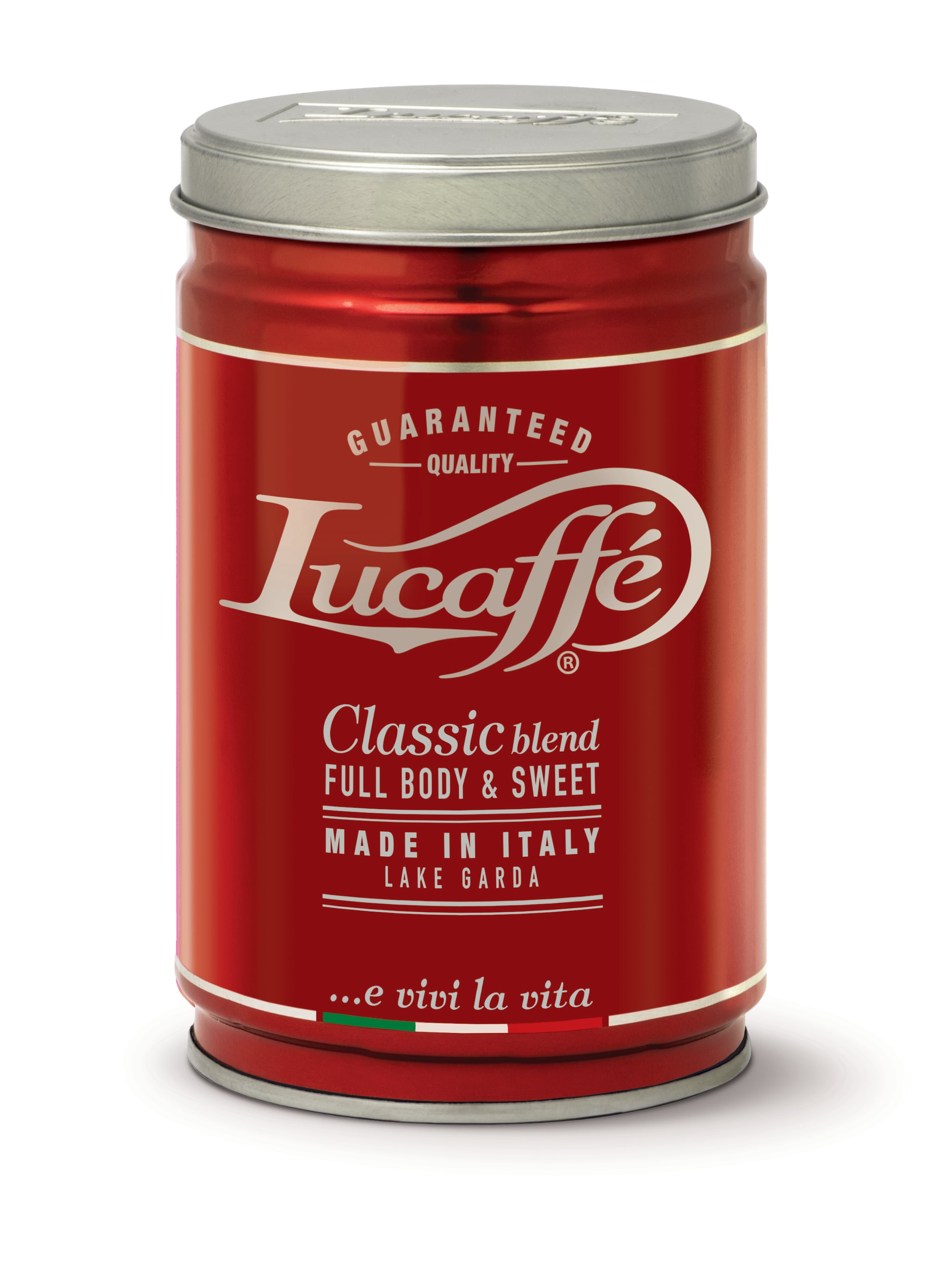 Lucaffe CLASSIC 250 g dåse malet