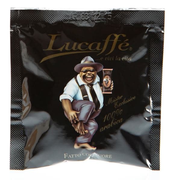 Lucaffe MR. EXCLUSIVE 100% Arabica 44mm ESE System Pads 150 stk