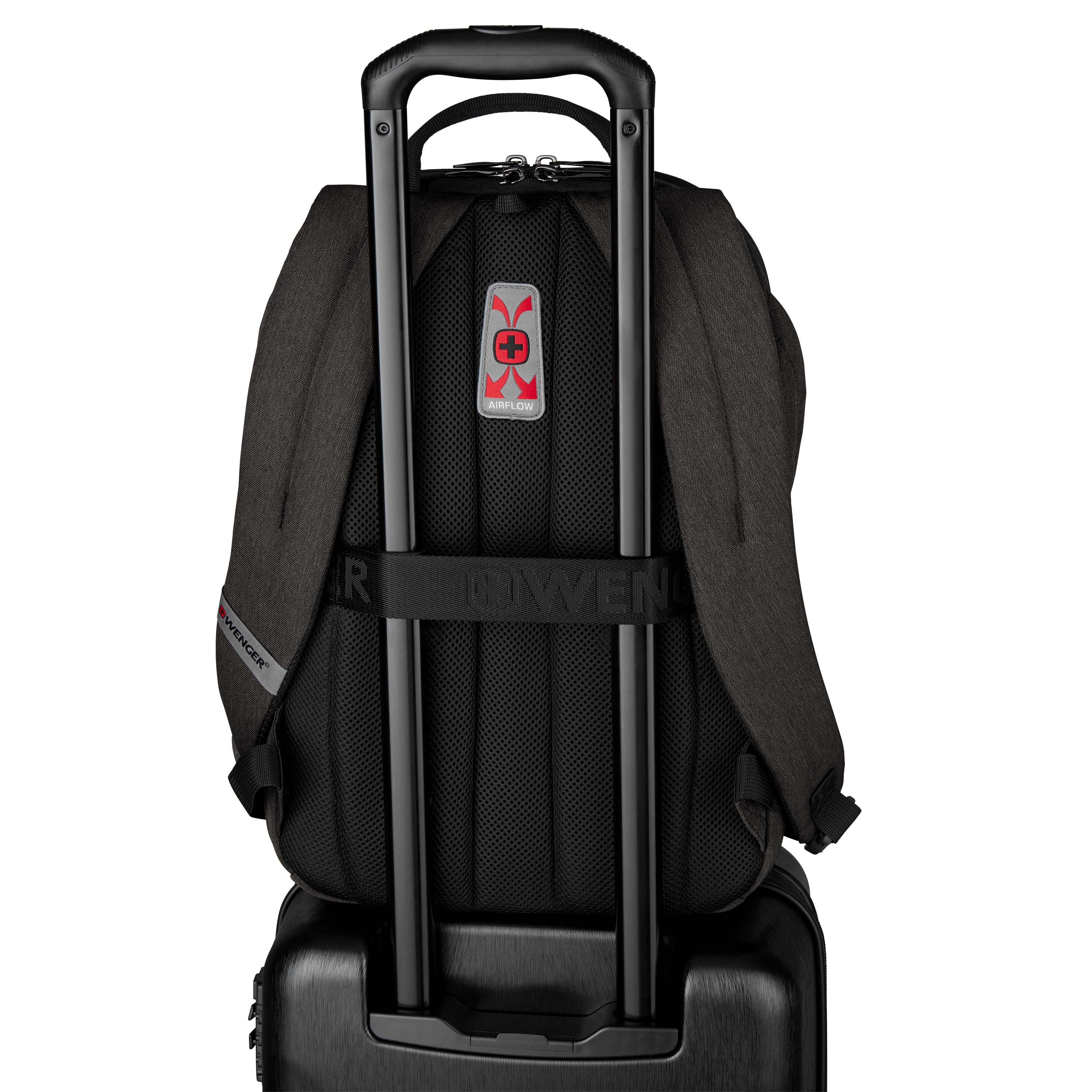 Wenger MX Light 16-tommer laptop-rygsæk med lomme til tablet – grå