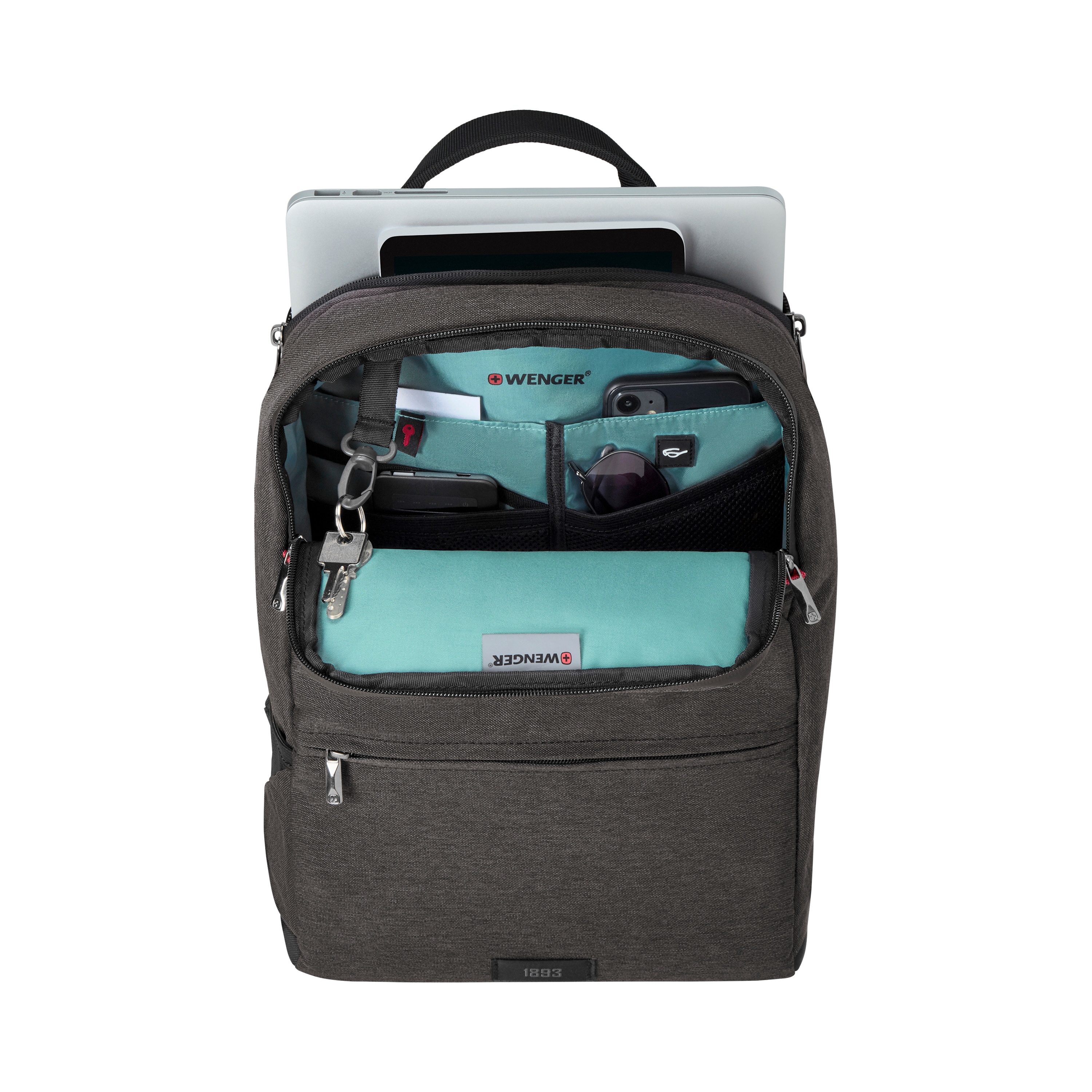 Wenger MX Reload 14-tommer laptop-rygsæk med lomme til tablet – grå