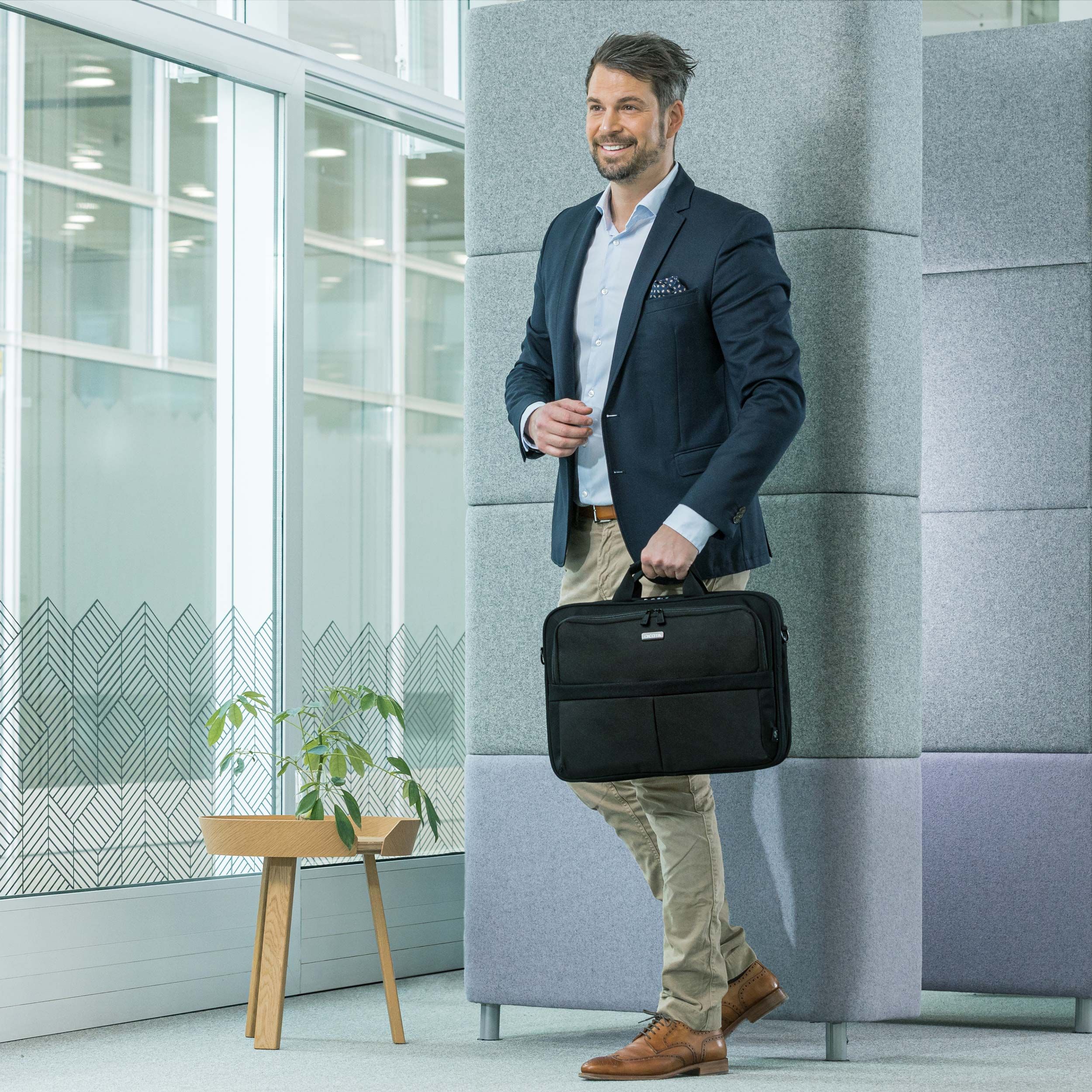 "Dicota laptop-taske Eco Multi Plus SCALE 14–15,6" sort"