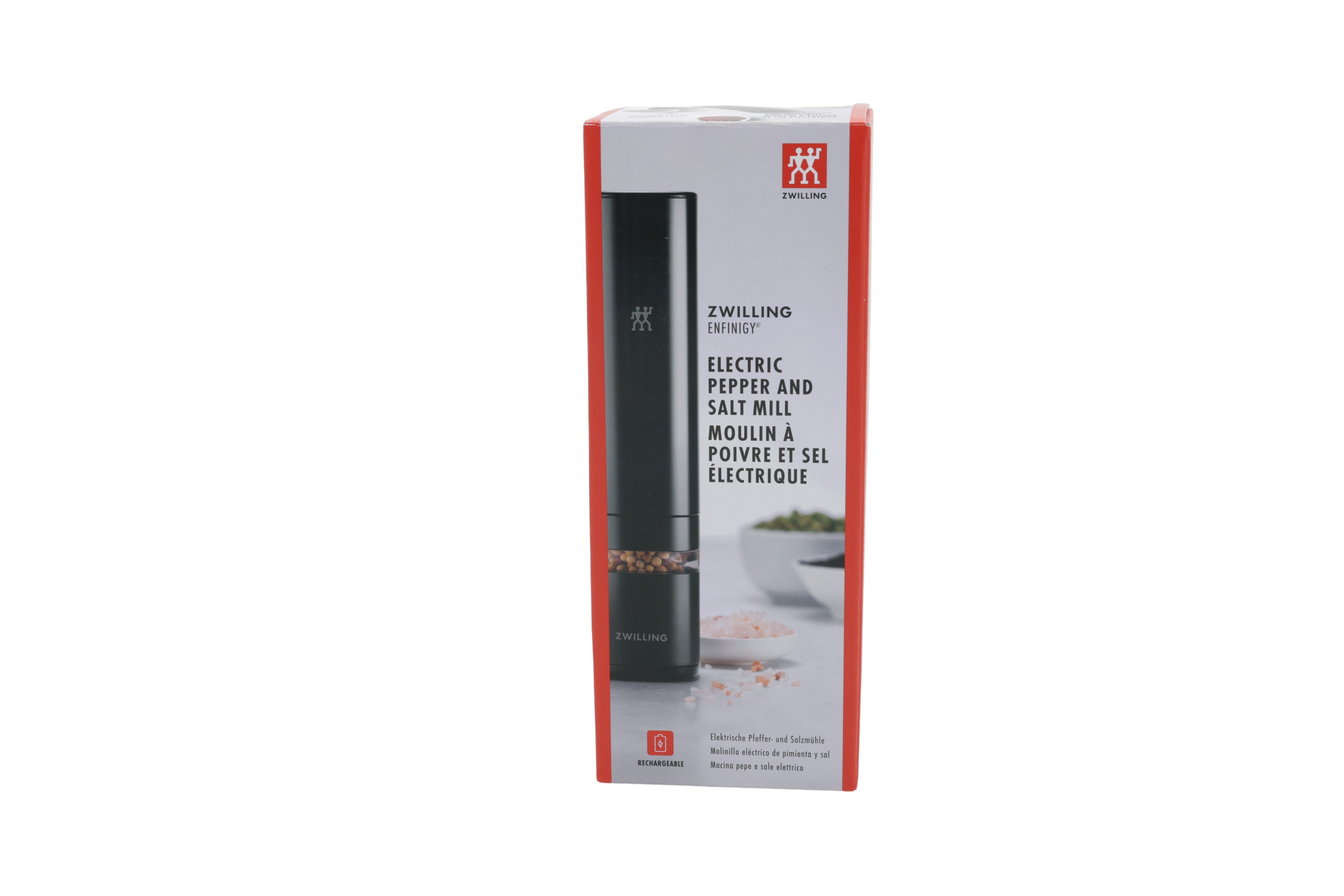 Zwilling Enfinigy Elektrisk Krydderimølle Sort