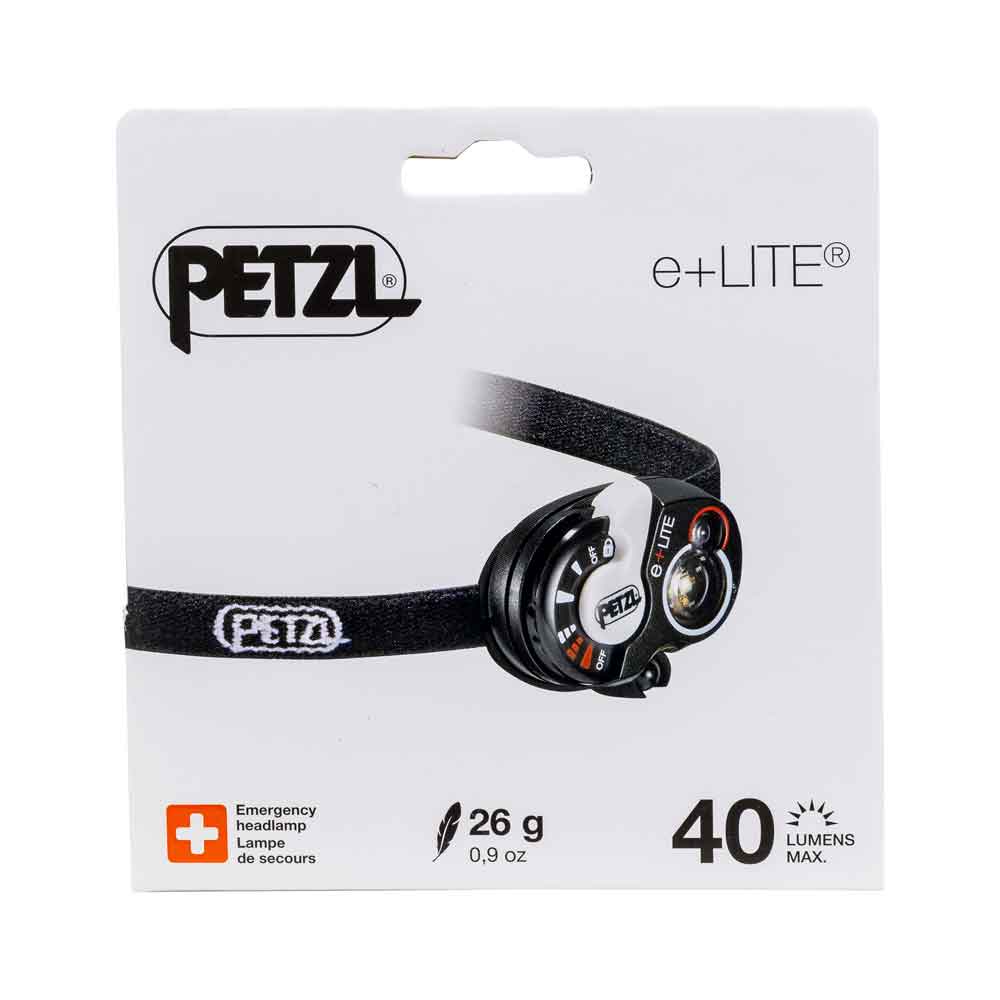 Petzl E02 P4 ELite Hvid/Sort
