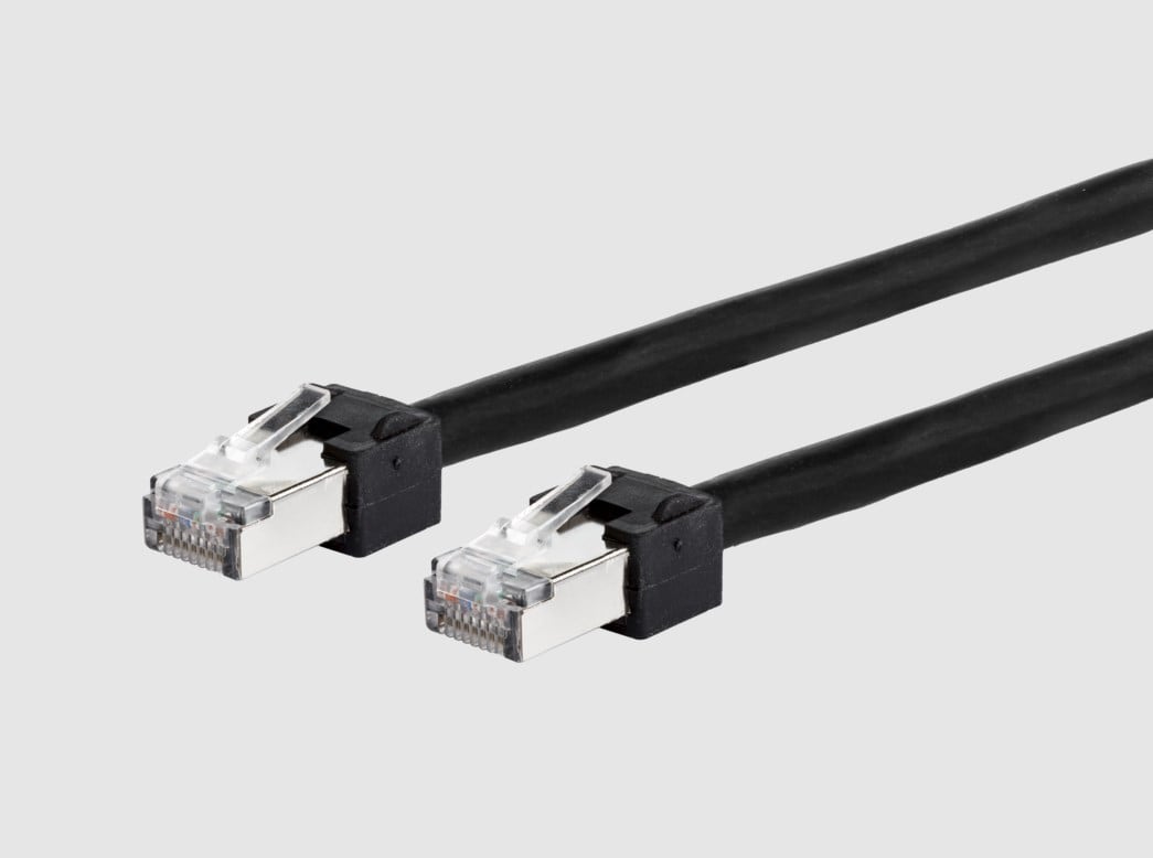 METZ CONNECT patchkabel Cat.6 Ultraflex500 VoIP AWG 26 5,0 m sort