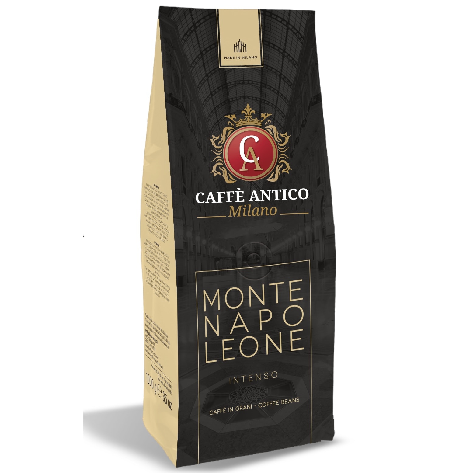 Ambrosiano CAFFE ANTICO Milano Montenapoleone 1 kg bønner