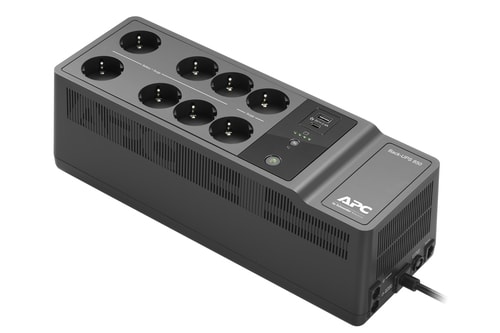 APC Back-UPS 850 VA, 230 V, USB Type-C og Type-A-opladningsport