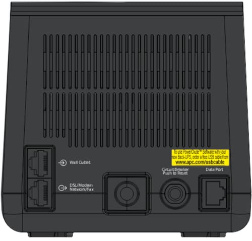 APC Back-UPS 850 VA, 230 V, USB Type-C og Type-A-opladningsport