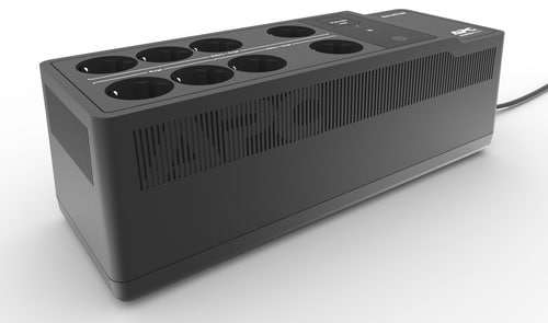 APC Back-UPS 850 VA, 230 V, USB Type-C og Type-A-opladningsport