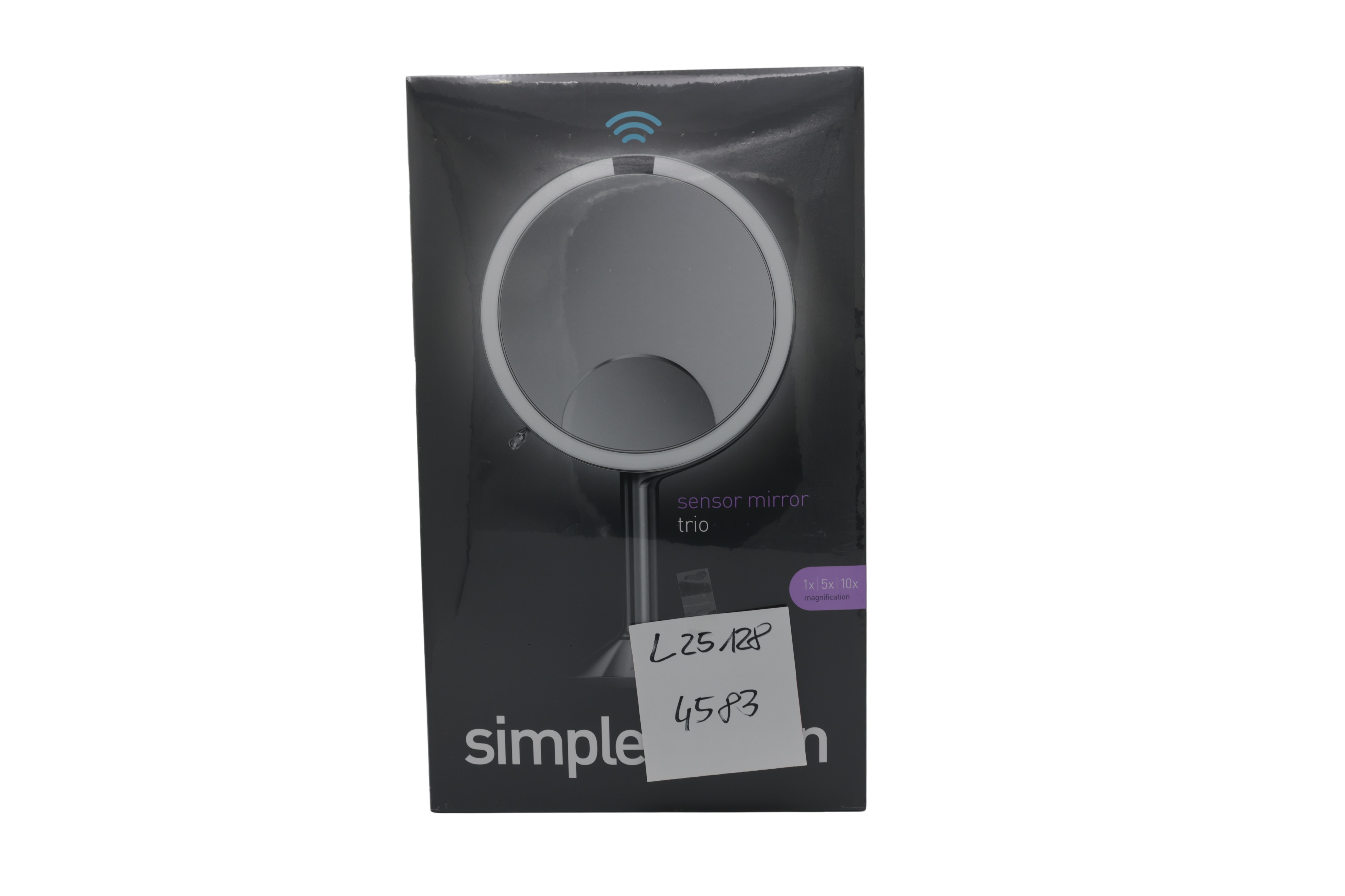 simplehuman ST3024 Sensorspejl Trio, børstet rustfrit stål 20 cm