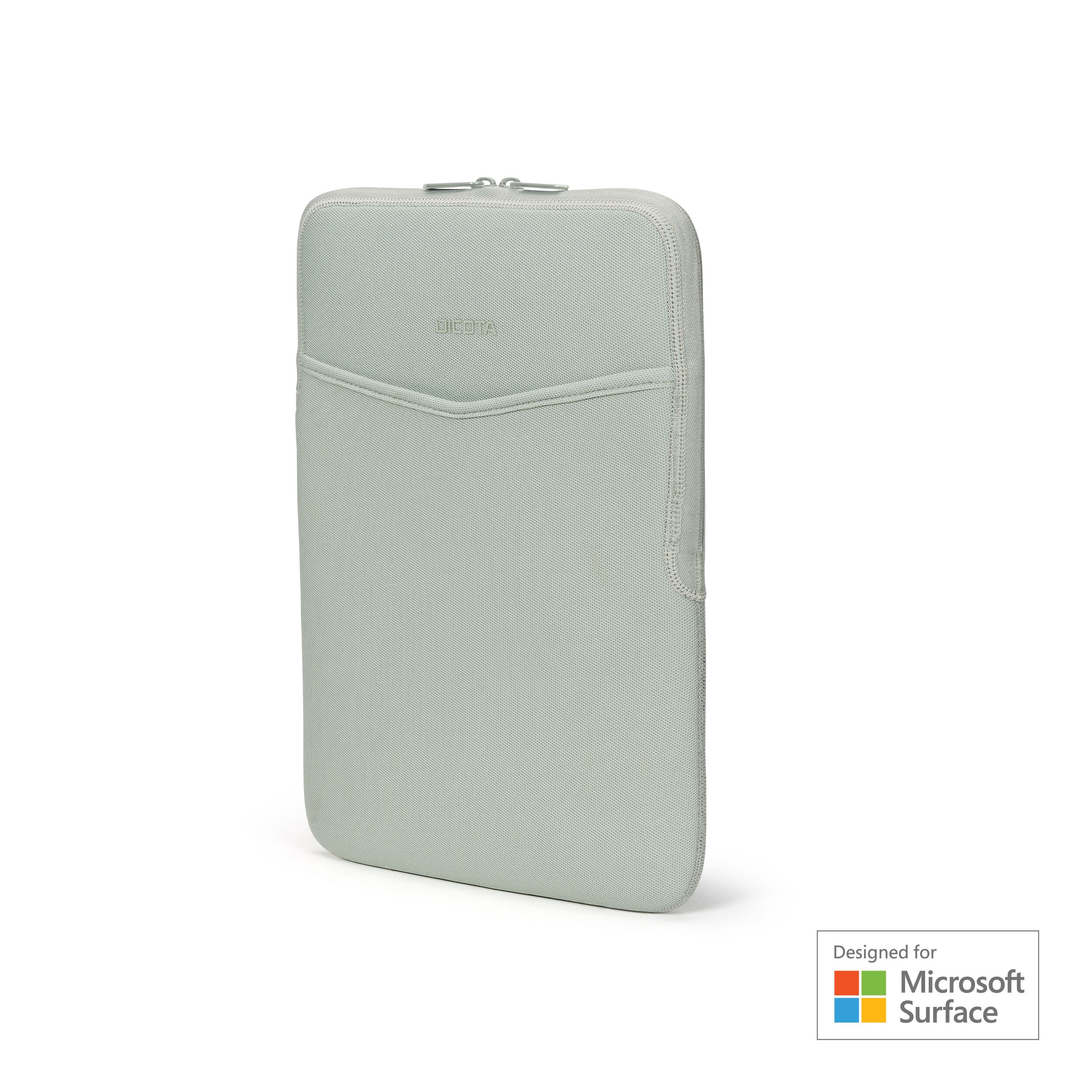 Dicota Sleeve Eco SLIM S til Microsoft Surface, sølvgrå Sage