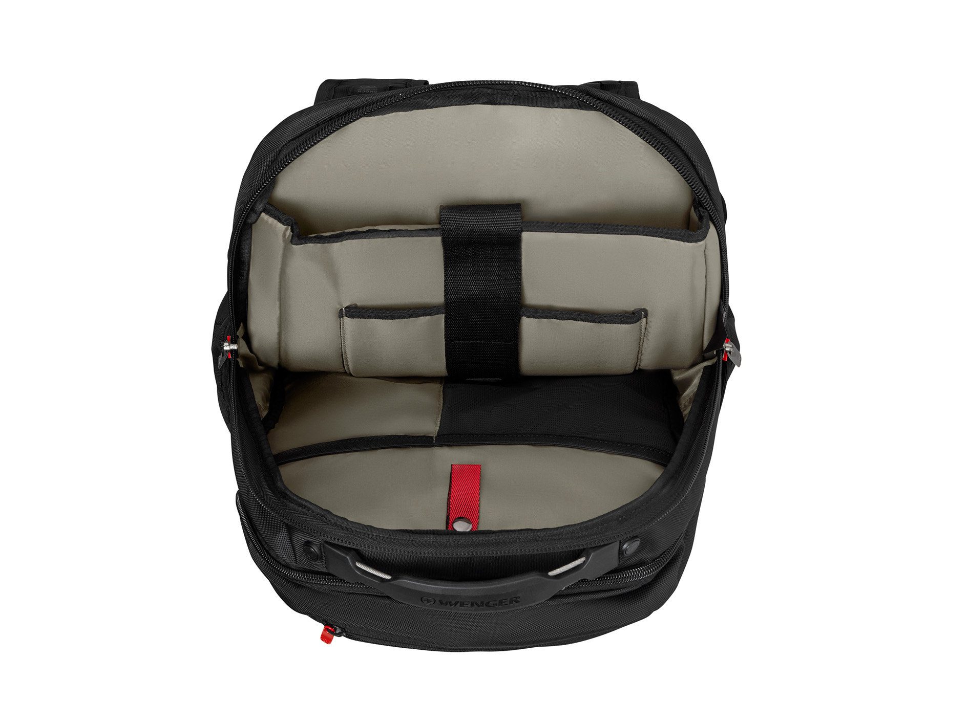 Wenger Cosmic 17-tommer laptop-rygsæk med lomme til tablet – sort