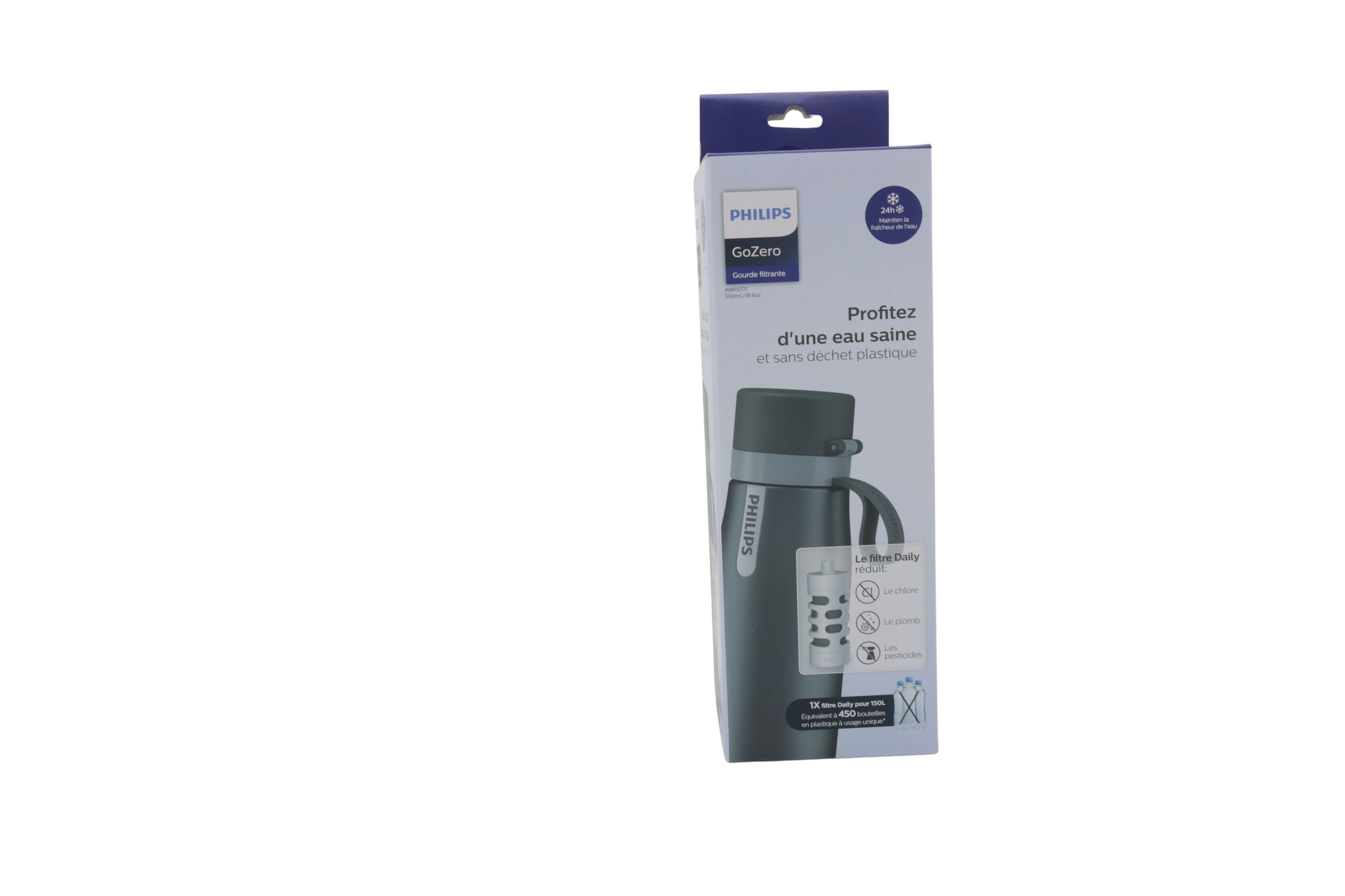 Philips AWP2771GRR/31 GoZero Daily Isoleret filtreringsflaske