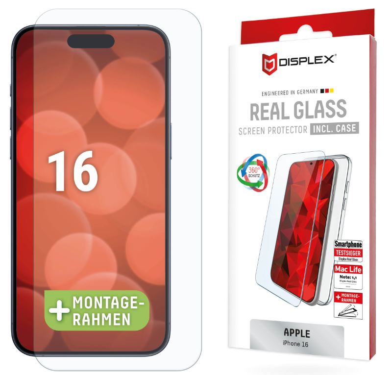 DISPLEX-glasboks iPhone 16