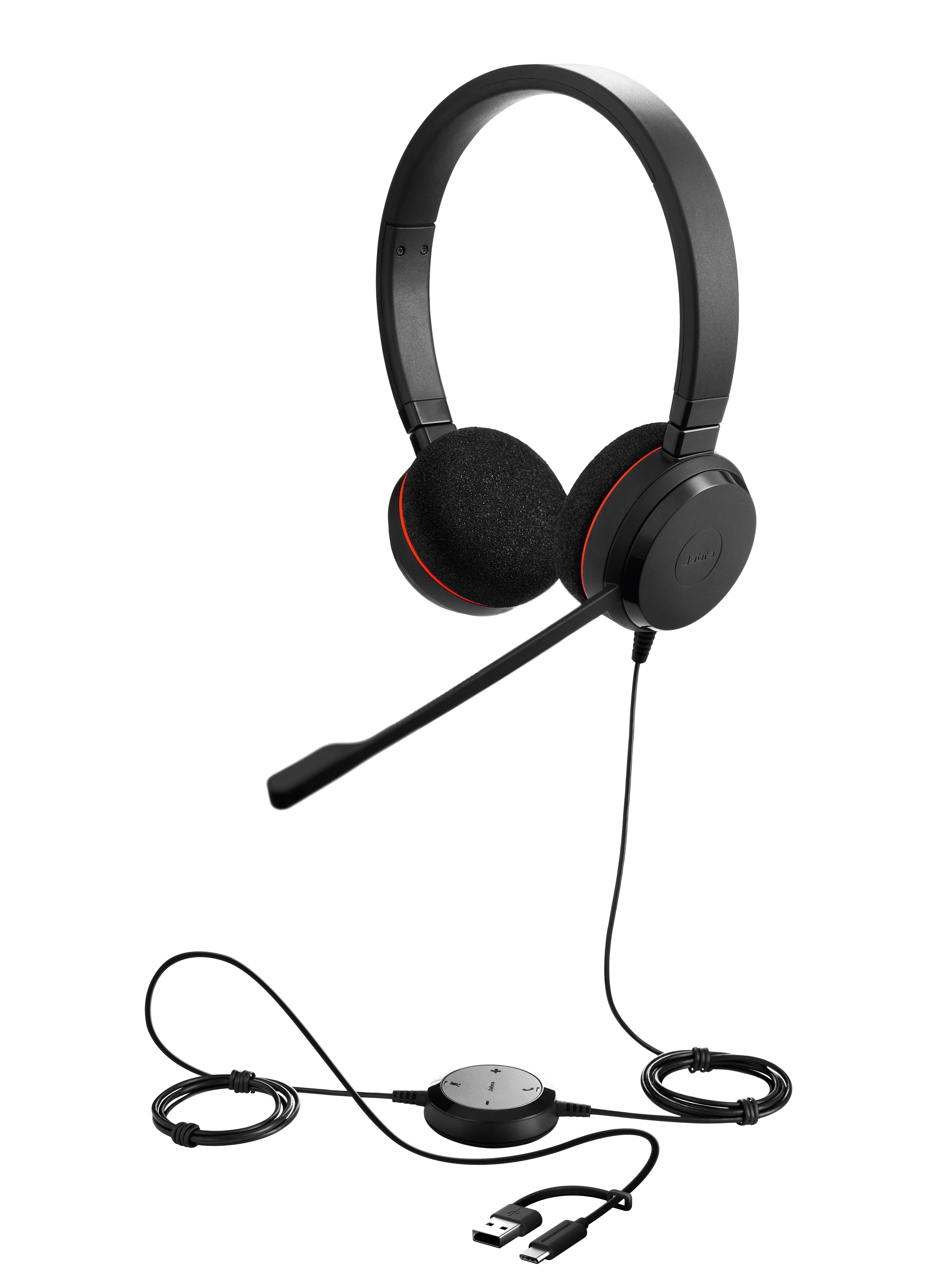 Jabra Evolve 20 MS Stereo USB C-A