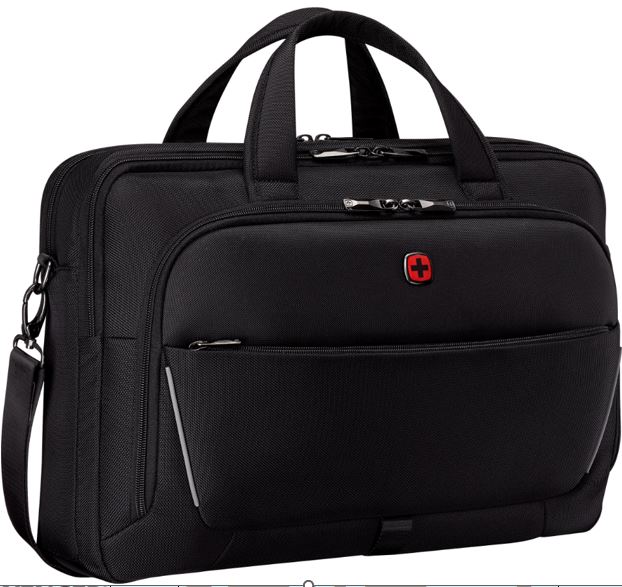 "Wenger Meteor Brief 16 - 17"" Laptop-taske med tablet-rum - sort"