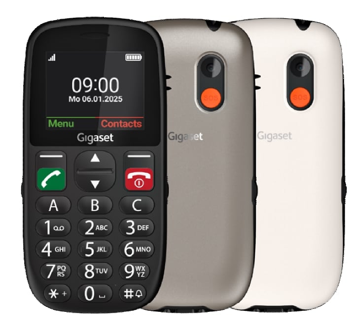 Gigaset GL395 Dual Sim Hvid
