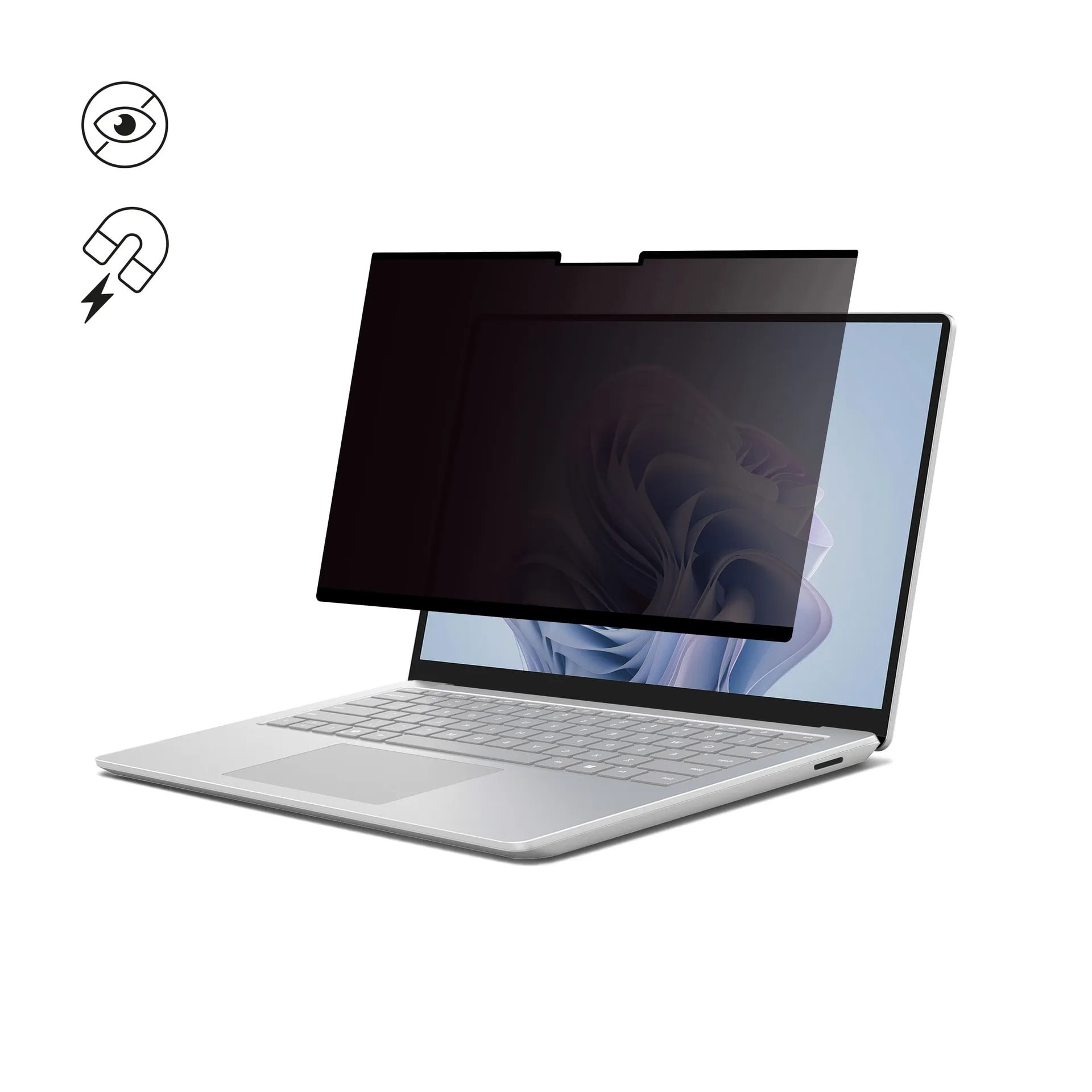 Dicota Privacy Filter 2-vejs magnetisk Universal (16:9) 24, sort