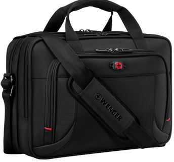 "Wenger Prospectus 14"" Laptop Brief W/Tablet, Black (R)"