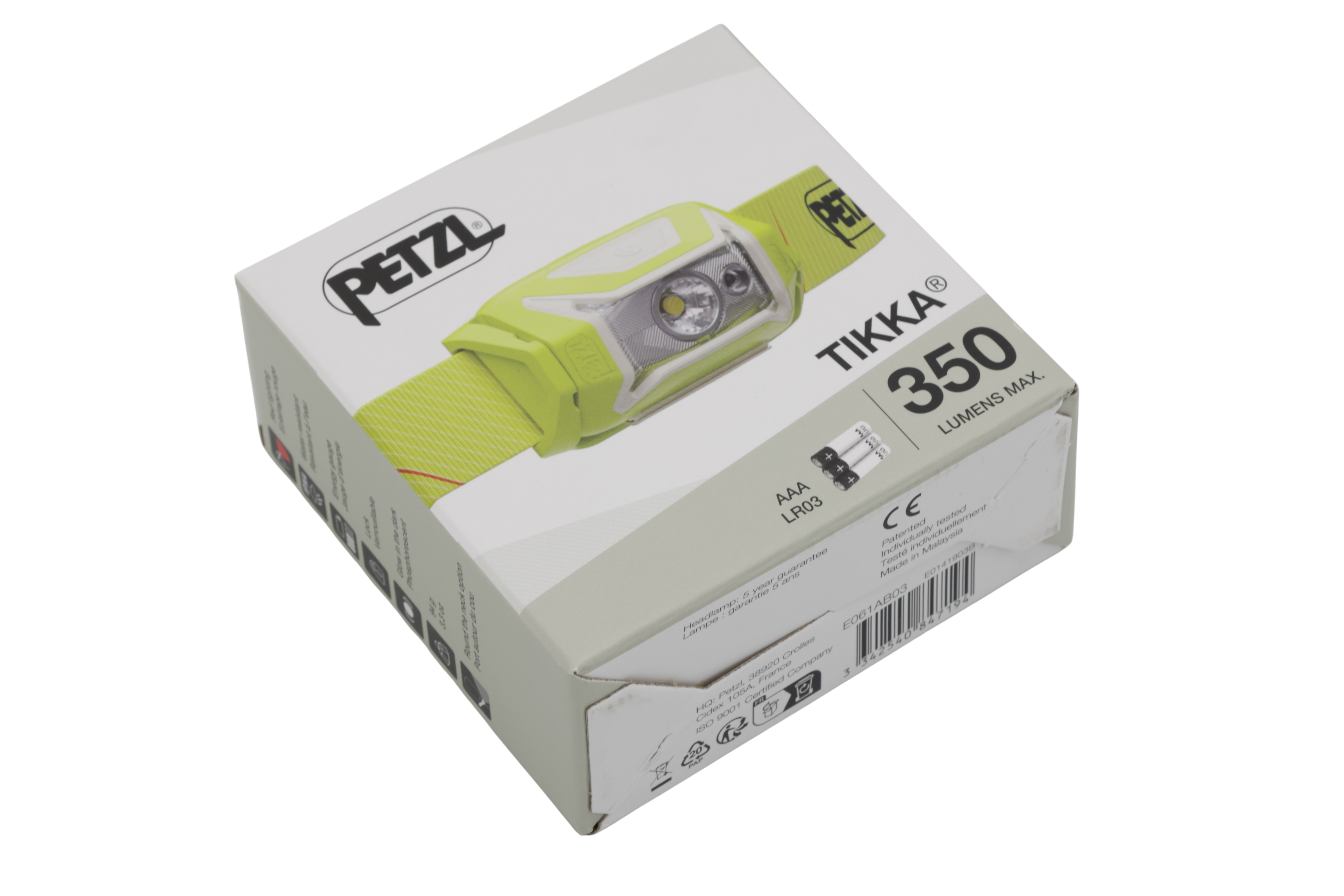 Petzl E061AB03 Tikka Lampe Gul