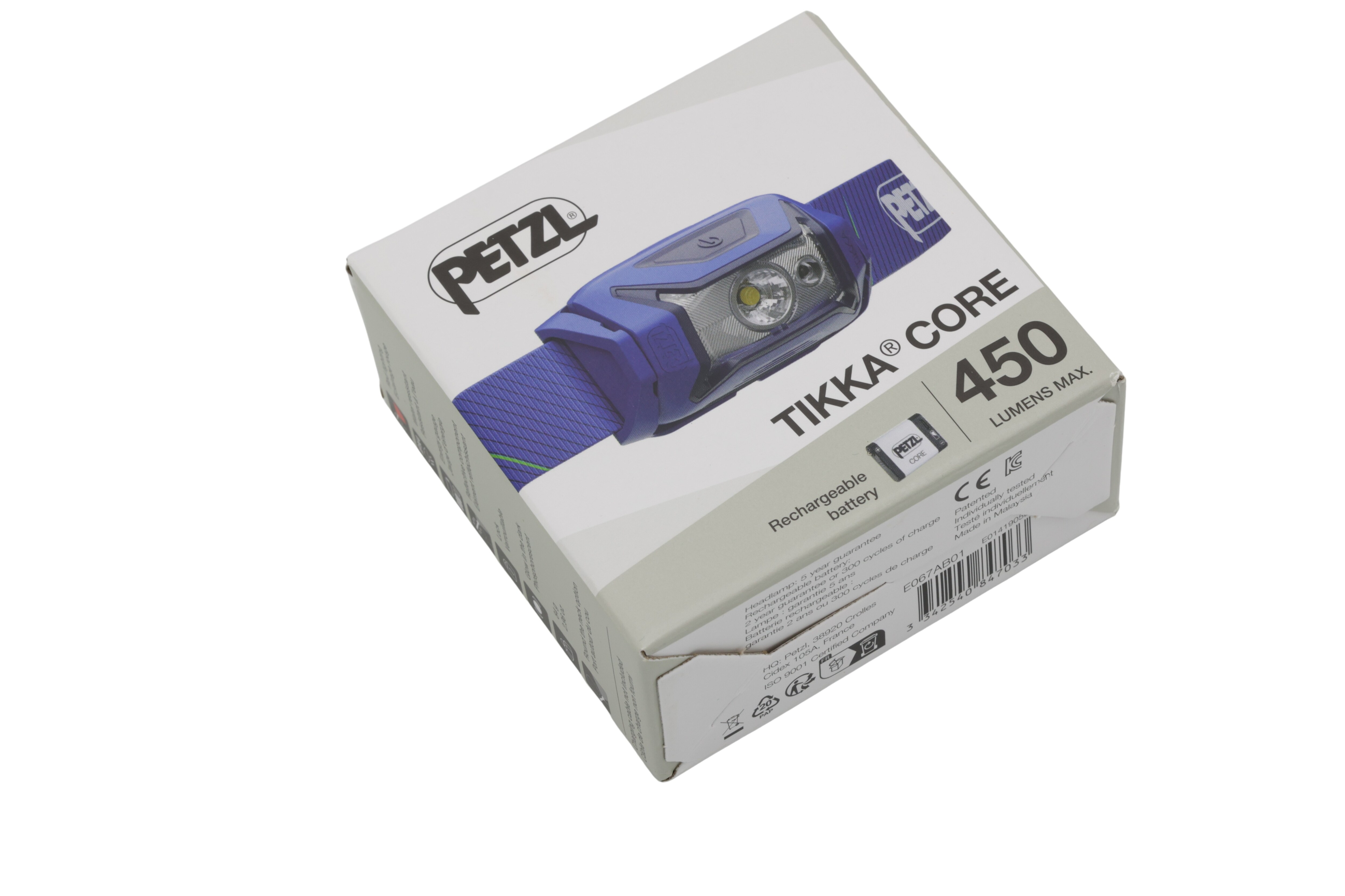 Petzl E067AB01 Tikka Core Lamp Blue