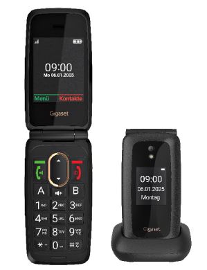 Gigaset GL795 SIM Featurephone 4G mørkegrå