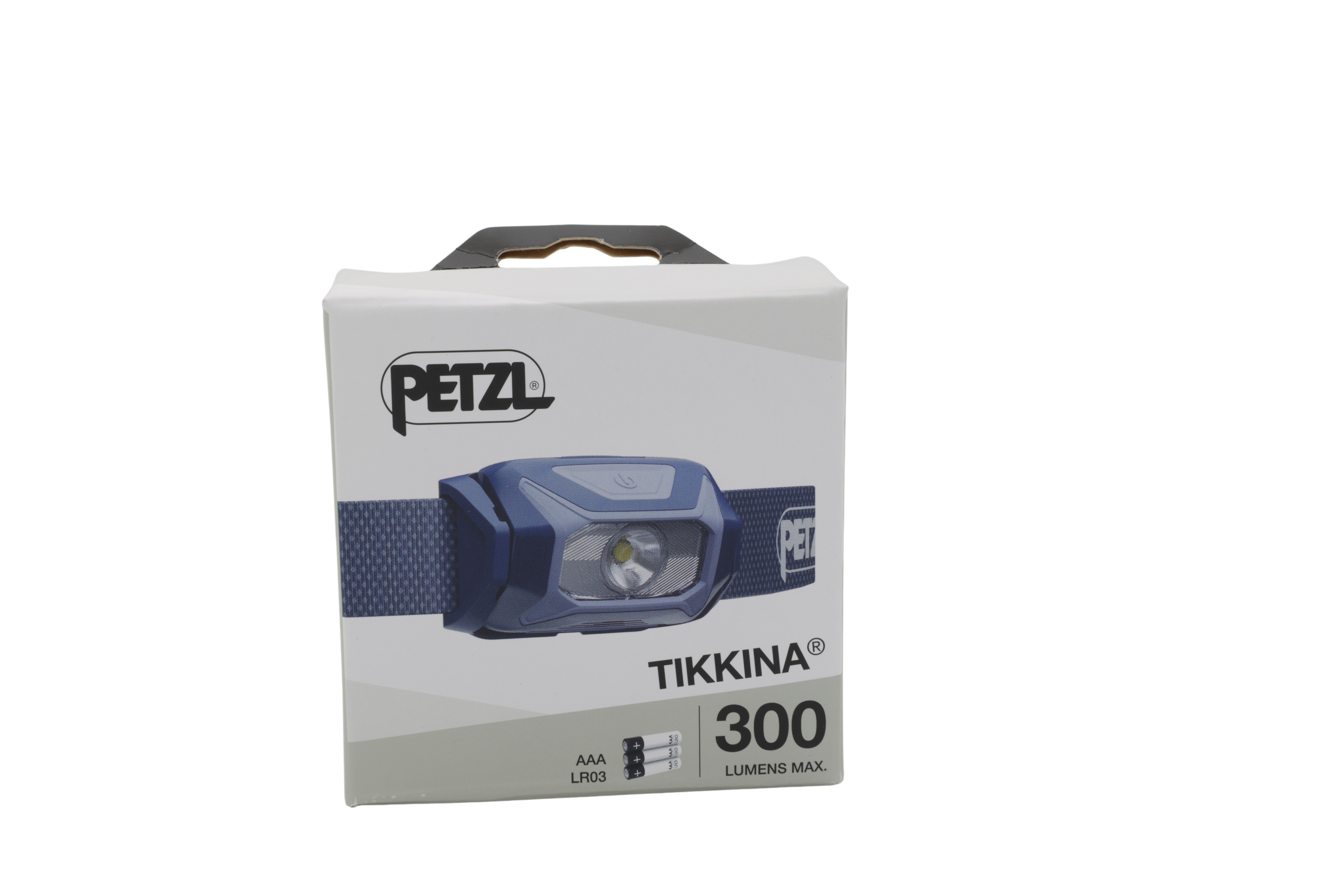 Petzl E060AB01 TIKKINA kompakt forlygte blå
