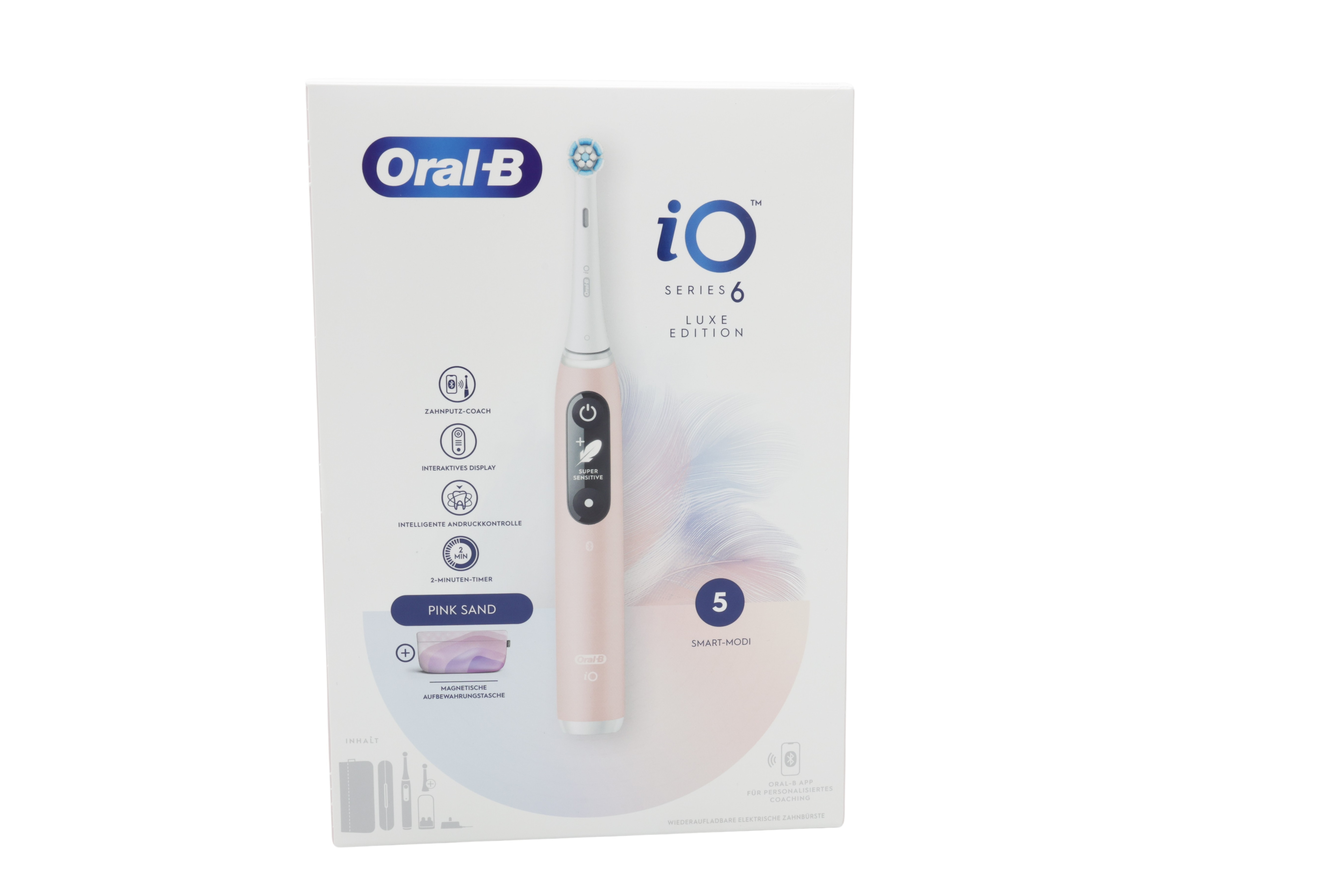 Braun Oral-B iO Series 6 Pink Sand Luxe Edition
