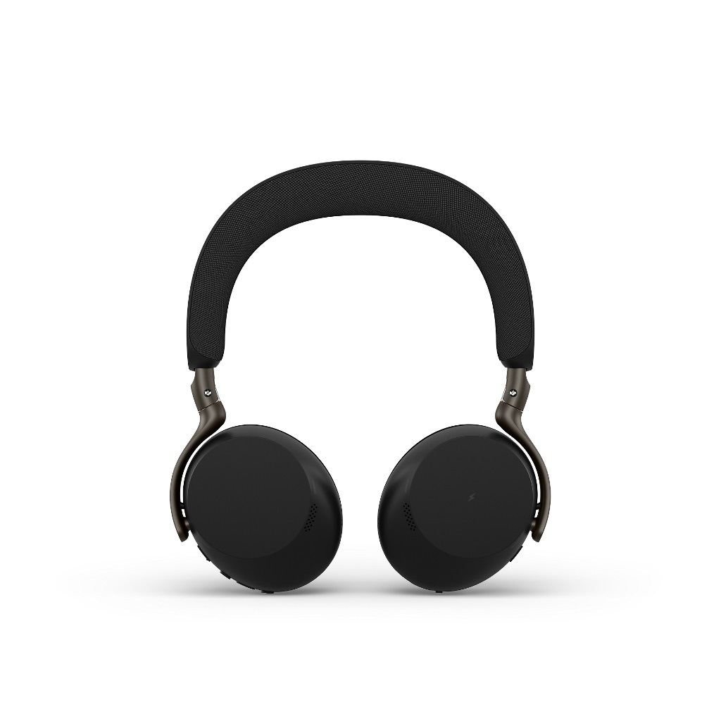 Jabra Evolve3 75 UC Stereo, sort, med Link390a og WLC